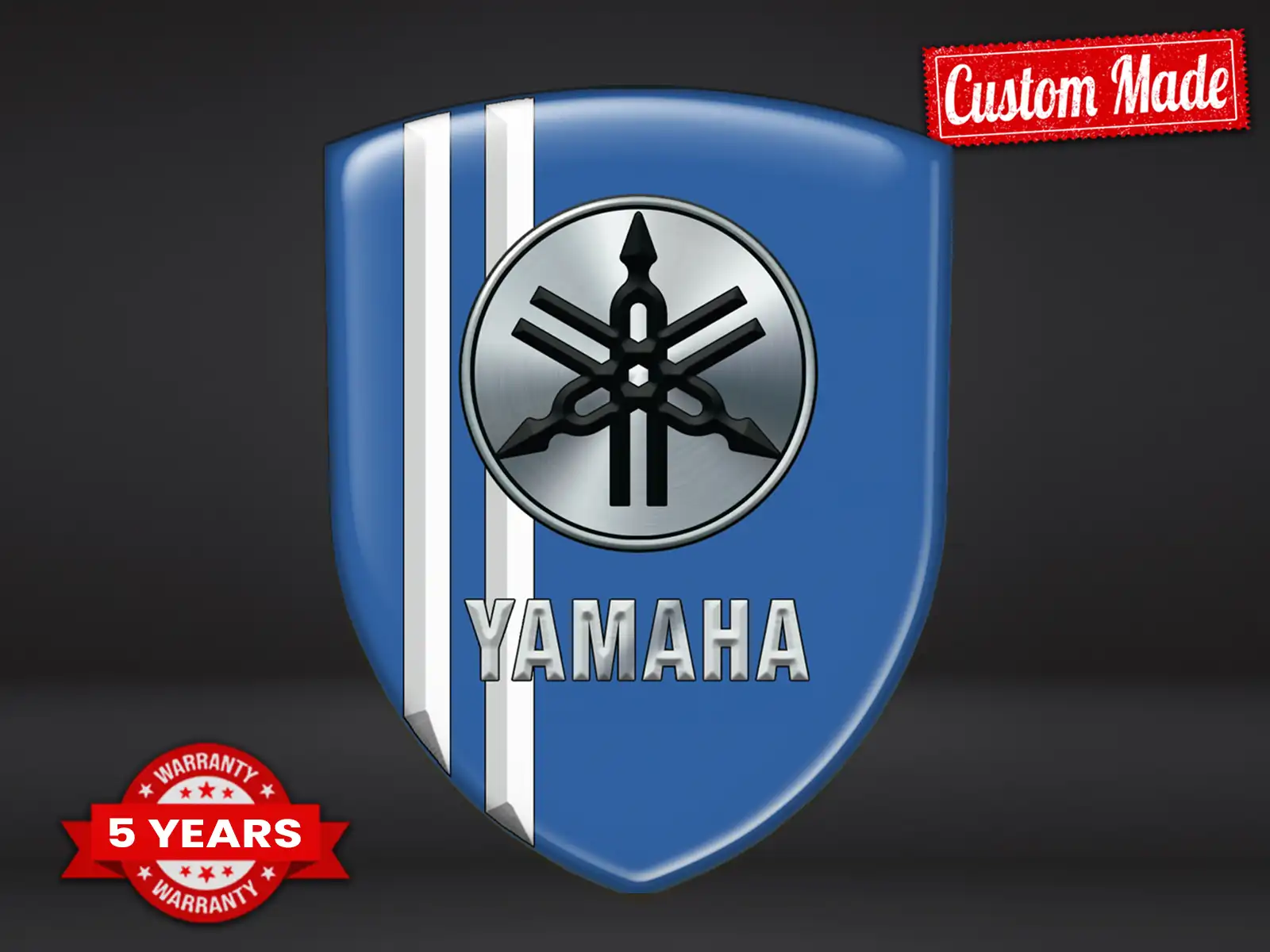 Yamaha Signes Auto Bombés Moderne Max Stylé Pro Résistant